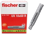 Fischer Universal Plug Ux 2 3/8" (10X60MM), Gray. Fixed Price $20.25.