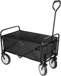 Yssoa Rolling Folding & Collapsible Garden Cart, Outdoor Camping Wagon. Fixed Price $117.99.