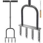 Dolibest Manual Lawn Tool, Yard Plug Aerators With 4 Stainless.... Fixed Price $62.92.