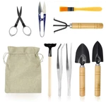 Falidi Bonsai Set 10 Pcs-mini Gardening Tools Kit For Indoor Outdoor. Fixed Price $13.14.