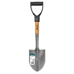 Anvil 18 In. Wood D-grip Short Handle Carbon Steel Compact Digging Shovel. Fixed Price $20.45.