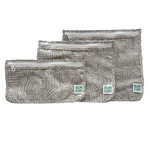 Bumkins Travel Bag Set Of 3 Sizes Toiletry Tsa Diaper Zip Pouch. Fixed Price $12.00.
