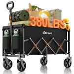 Inbrave Collapsible Wagon Cart Foldable Beach All-terrain Wheels 380. Fixed Price $47.98.