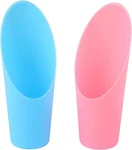 Midelong 2 Pcs Bonsai Soil Scoops, 6.4IN Plastic Cups Garden Multicolor. Fixed Price $10.43.
