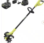 Ryobi One+ 18V 8" Cordless Cultivator W/ 4.0AH Battery & Charger New In Box. Fixed Price $179.99.