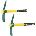 Zoenhou 2 Pcs 15 X 10 Inch Garden Pick, Heavy Duty Cutter Mattock Hoe With Fi.... Fixed Price $32.45.