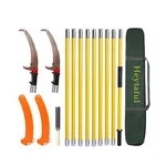 Manual Pole Saw 30 Ft Extendable Tree Pruner High Branches Trimming For Pruni.... Fixed Price $112.01.