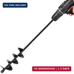 Tcbwfy Auger Drill Bit 2X14.6INCH Garden Flower Bulb Rapid Planter. Fixed Price $16.61.