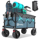 Sekey 220L Wagons Carts Foldable With Big All-terrian Beach Wheels.. Fixed Price $122.04.