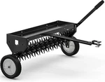 Yitamotor 40" Tow Behind Spike Aerator, Durable Lawn For Soil Penetrator. Fixed Price $264.00.