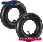 (2 Pack) Rrq 4.10/3.50-4 Tire Inner Tube With TR-87 Bent Valve Stem,. Fixed Price $12.36.