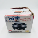 500W Small Hot Mini Plate, Electric, Stove Silver & Black Color. Fixed Price $24.99.