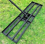 Lawn Leveling Rake Soil Leveler - 36 X10 Inch Stainless Steel Yard Level.... Fixed Price $38.67.