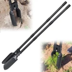 Post Hole Digger Tool, Heavy Duty With 55 Inch Handle, Dual Sha. Fixed Price $48.84.