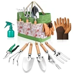 Gardening Tools 9 Pieces Stainless Steel Heavy-duty Hand. Fixed Price $32.17.