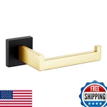 Kokosiri Wall Mounted Toilet Paper Holder, Matte Black & Gold, T-304 Stainless. Fixed Price $32.99.