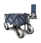 Beach Wagon With Big Wheels For Sand - All Terrain Steel Frame Utility Cart W.... Fixed Price $294.24.
