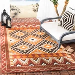 Safavieh Washable Rug Veranda Collection 5FT3X7FT7 Outdoor Rust Red Non-shedding. Fixed Price $150.58.