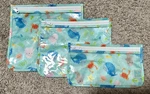 Bumkins Travel Bag, Toiletry, Tsa Approved 3 Pieces. Fixed Price $9.99.