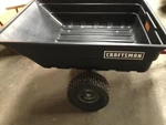 Craftsman 10 Cubic Foot Utility Poly Cart/trailer. Fixed Price $230.00.