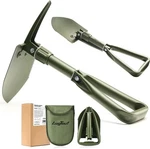 18'' Military Folding Camping Shovel, Offroad Survival High Carbon Steel Shov.... Fixed Price $24.93.