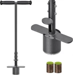 Dual-pedal Sod Plugger & Turf Cutter With Non-slip Grip Handle Upgrade. Fixed Price $70.99.