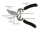 Q-yard Heavy Duty Pruning Shears-professional Gardening, Razor Sharp. Fixed Price $11.99.