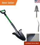 SHFD3 40" Lime Spade Shovel - Gardening With 9" X 11" Beveled.... Fixed Price $80.07.