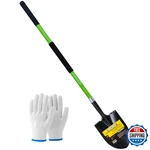 Heavy Duty 57" Fiberglass Handle Round Blade Digging Shovel Lawn Yard Tool. Fixed Price $60.99.