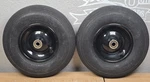 Set Of 2 True Temper Wheelbarrow Replacement Wheels And Tires 4.00 - 6.00. Fixed Price $55.00.