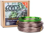 Bonsai Training Wire Set Of 4 - Total 128 FEET(32 Each Size) 1.0MM. Fixed Price $13.99.