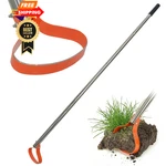 Cklt 63-INCH Weed Remover Tool Stirrup Hoe Garden With 15 Orange. Fixed Price $38.99.
