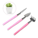 Luckyopt Mini Gardening Tools, 3PCS Stainless Succulent Kit Blue/pink. Fixed Price $15.62.