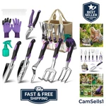Tools Set, 30 Piece Stainless Steel Gardening Kit With Vintage Floral .... Fixed Price $43.99.