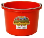 Little Giant P8RED Dura Flex Plastic Bucket For Livestock, 8-QUART,. Fixed Price $23.28.