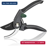 Szhlux Pruning Shears, Premium SK5 Carbon Steel Blades Hand Pruner For Garden,. Fixed Price $9.77.