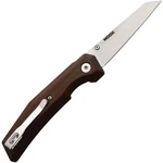 Woox Pure Linerlock Folding Knife 3.25" D2 Tool Steel Blade Walnut Handle K03101. Fixed Price $149.00.