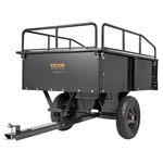 Vevor Dump Trailer Tow Behind Cart 750 Lbs 15 Cu. Ft. Steel Construction. Fixed Price $225.90.