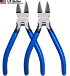 Wire Cutters Pack, 6.5 Inch,kaihaowin Flush Diagonal 6"X2 Pcs, Blue. Fixed Price $17.91.