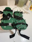 Punchau Lawn Aerator Shoes W/metal Buckles And 3 Straps - Heavy Duty Spiked For. Fixed Price $15.00.