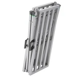 Work Platform, 4 Gear Adjustable Height, Folding Alloy Steel Step Ladder, Porta. Fixed Price $179.13.