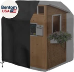 Outdoor Playhouse Covers Waterproof, Wooden Cover, 50" X 45" 55". Fixed Price $52.14.