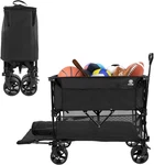 Elevon Collapsible Foldable Wagon Grocery Beach Cart Large Capacity 450LBS. Fixed Price $119.00.