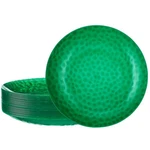 Plasticpro 30-PK Hammered Green 10" Heavyweight Disposable Plates. Fixed Price $32.18.
