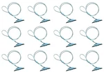 3.5" Chisel Earth Anchors - 12 Count Heavy Duty Ground W/30" Cable. Fixed Price $35.98.