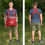 Wells & Wade Apple Picking Bag/bucket. Fixed Price $93.00.