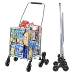 Vevor Stair Climbing Cart Foldable Shopping 45L With Wheels. Fixed Price $56.99.