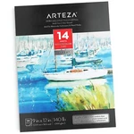 Arteza Expert Watercolor Pad 100% Cotton Cold-pressed 9 12 14 Sheets. Fixed Price $22.99.