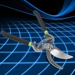8 In. Heavy Duty Steel Curved Jaw Garden Pruners Clipper Pruning Shears Branches. Fixed Price $9.99.