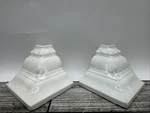 3-3/4 Interior Corner Moulding Block Polyurethane Ekena Millwork Lot Of 2. Fixed Price $12.40.
